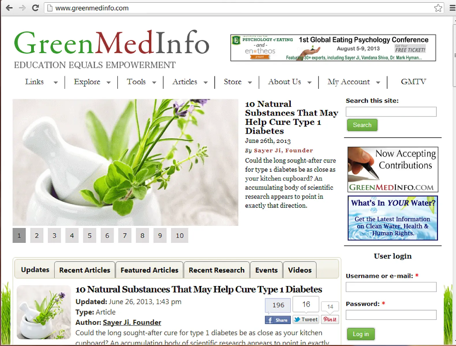 The Secret Power Behind GreenMedInfo: Our Database