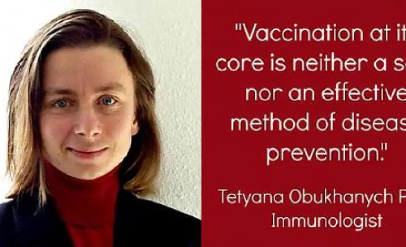 Immunologist Tetyana Obukhanych: Unvaccinated Children Pose “No Extra Danger to the Public”