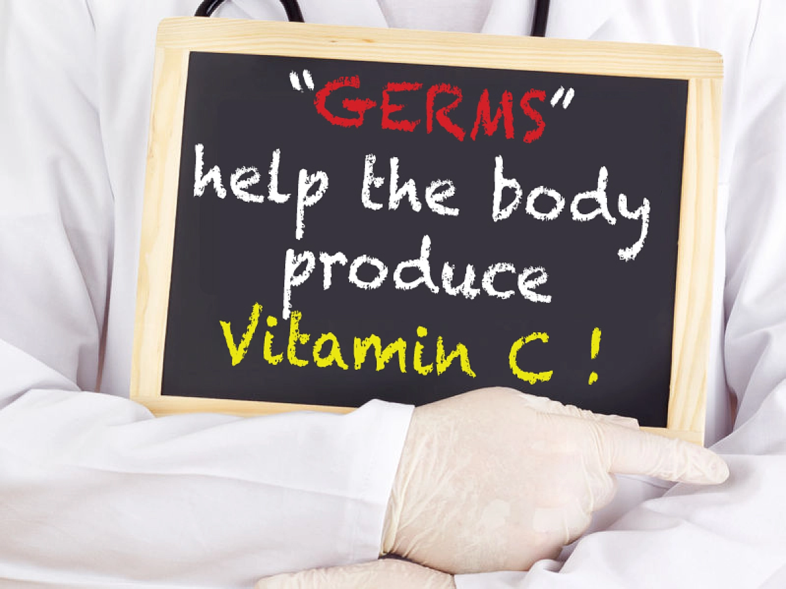 "Germs" Help The Body Produce Vitamin C: Breakthrough Discovery