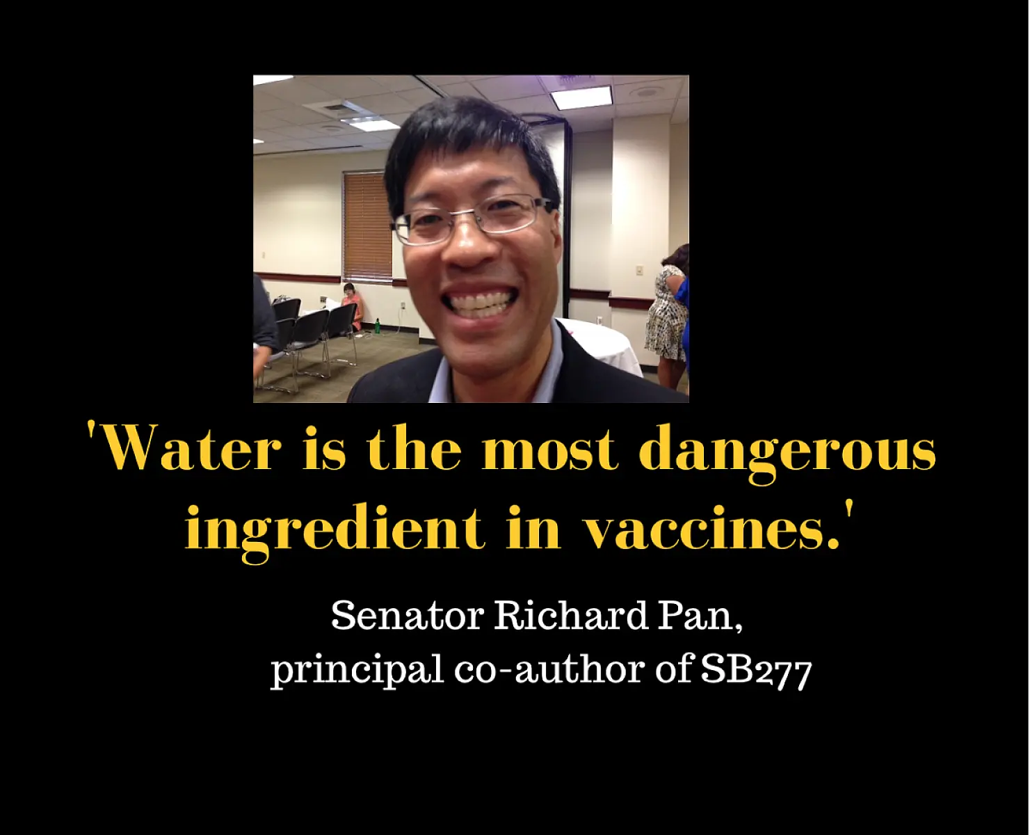 'Water Is The Most Dangerous Ingredient In Vaccines,' States Prominent Pediatrician