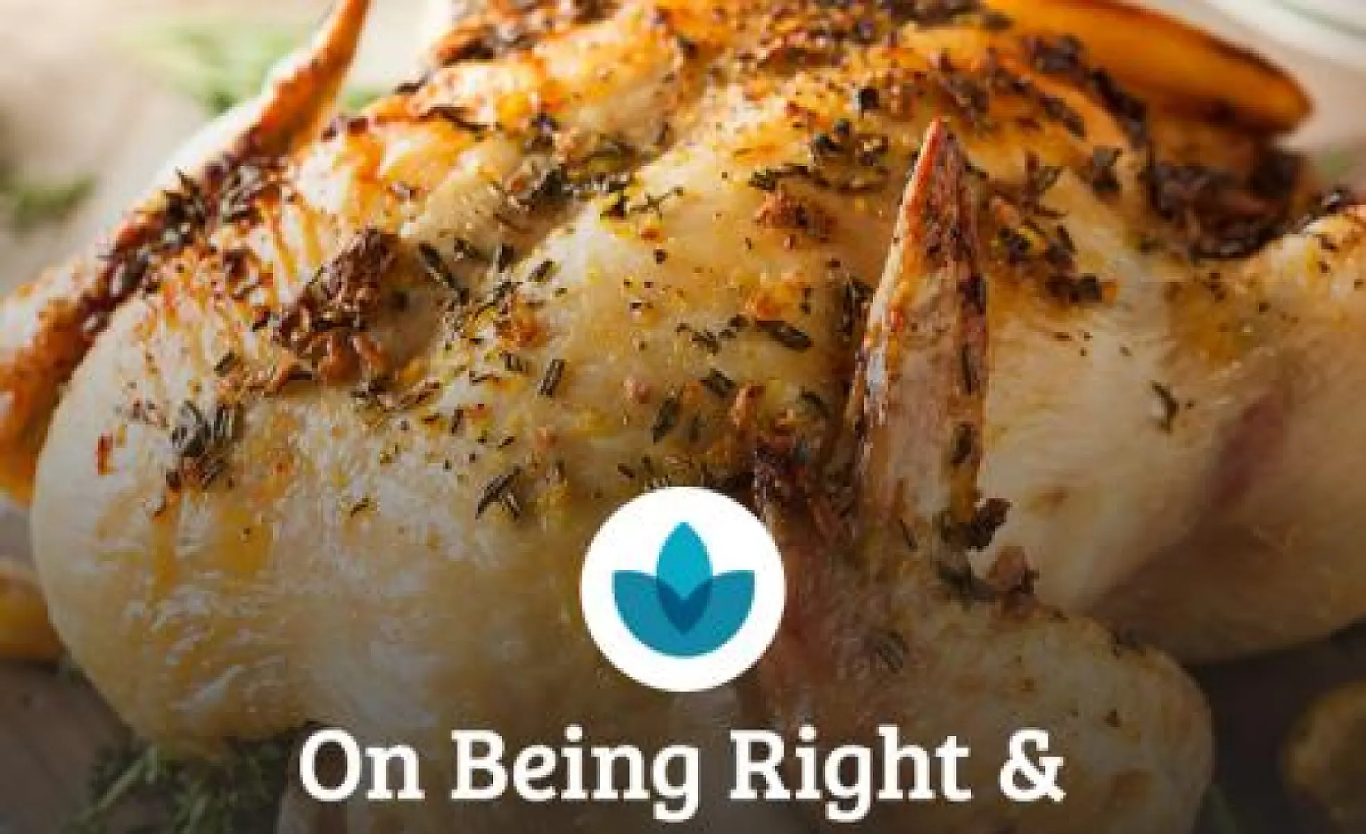 On Being Right and Eating Animals