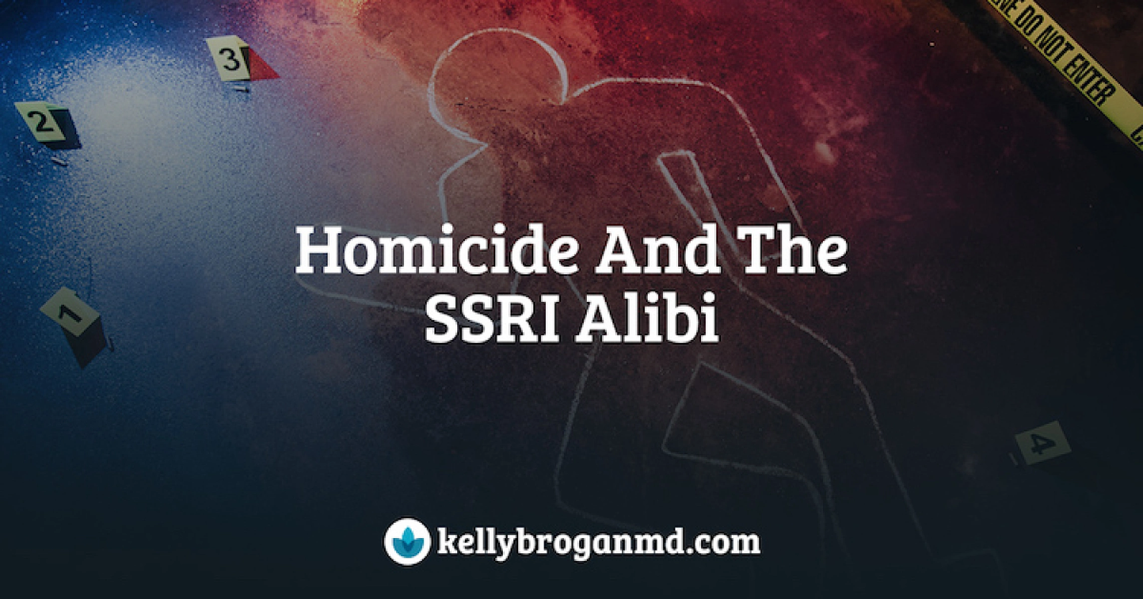 Homicide and the SSRI Alibi