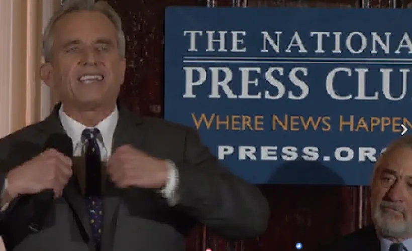 Robert F. Kennedy, Jr. announces the World Mercury Project’s $100,000 challenge