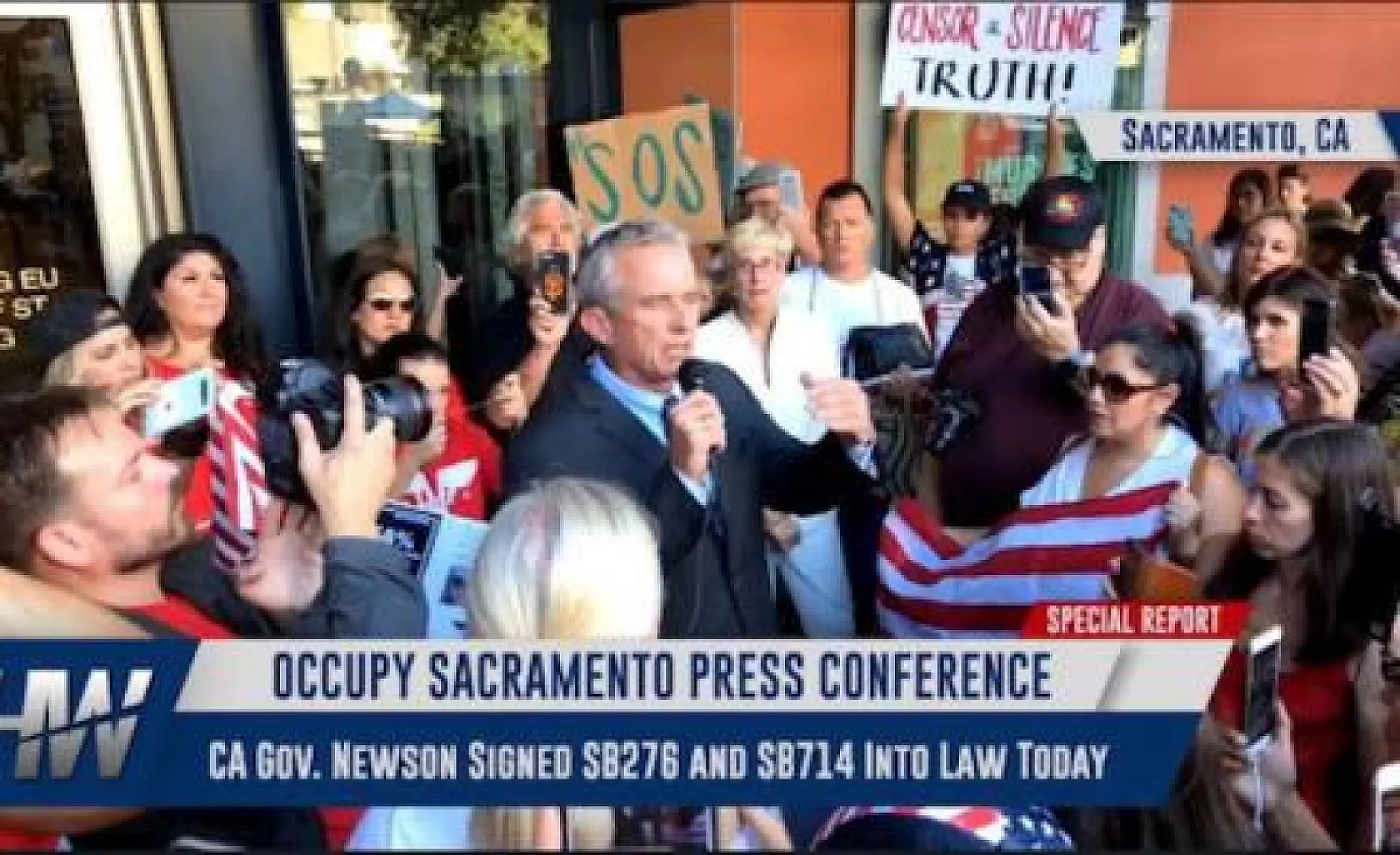 RFK. Jr. Mic Dropping Speech Marks Birth of a New Civil Rights Movement Vis-à-Vis the Rise of the Medical Police State