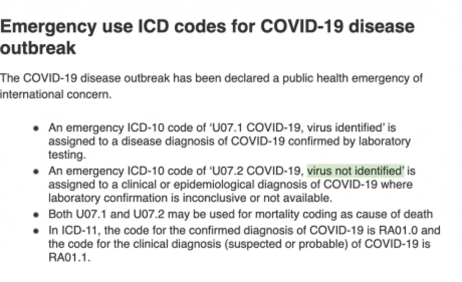The WHO Announces "Suspected" Cases of COVID-19 Should Be Written As COVID-19 Deaths (No Virus Test Required)