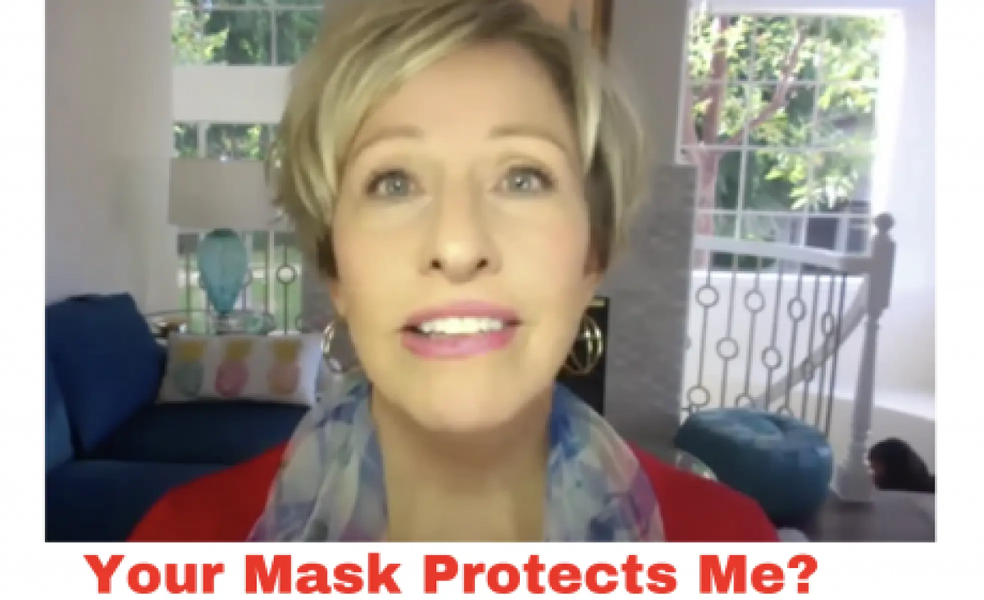 "YOUR MASK PROTECTS ME?" THE HEALTHY AMERICAN, Peggy Hall