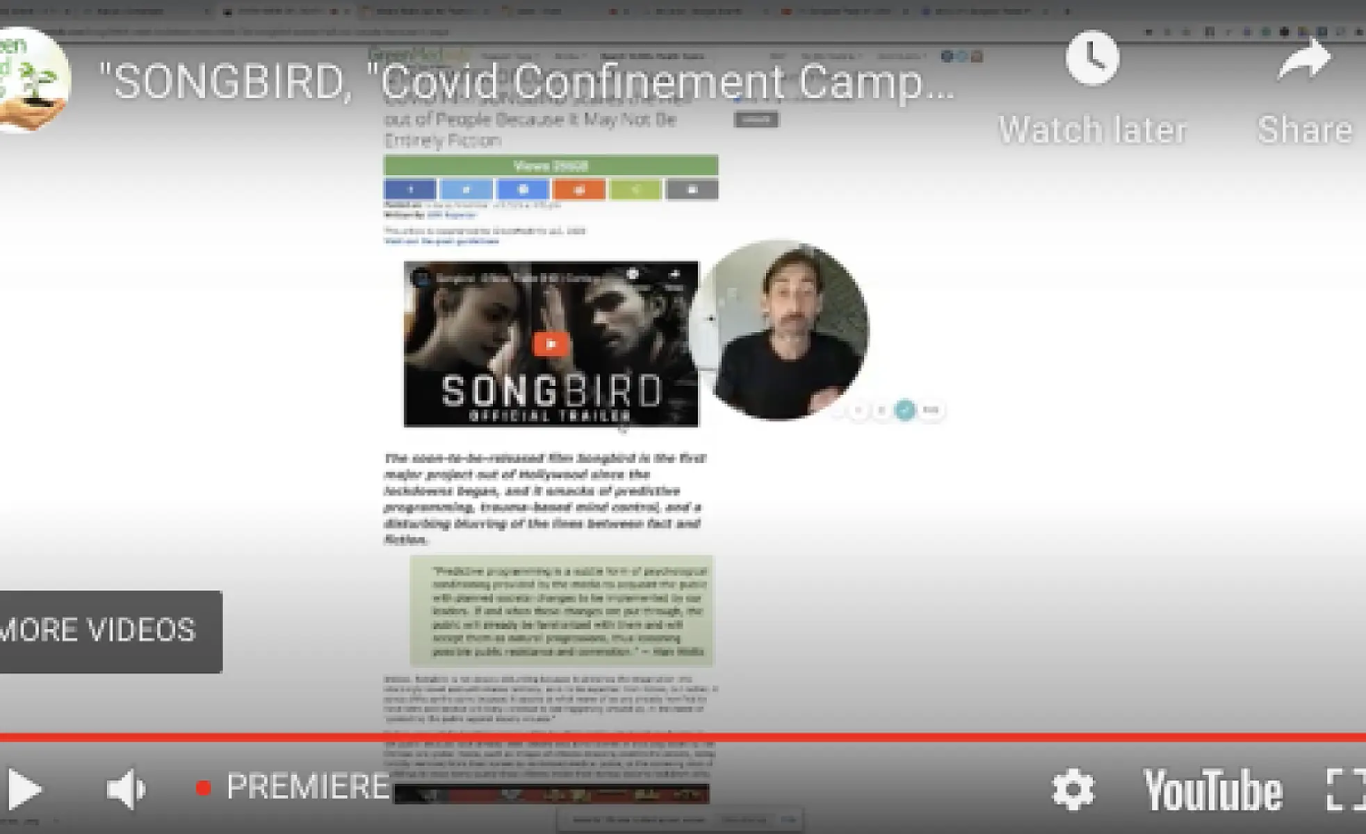 "Covid Confinement Camps," Predictive Programming & What To Do - Sayer's VIDEO UPDATE