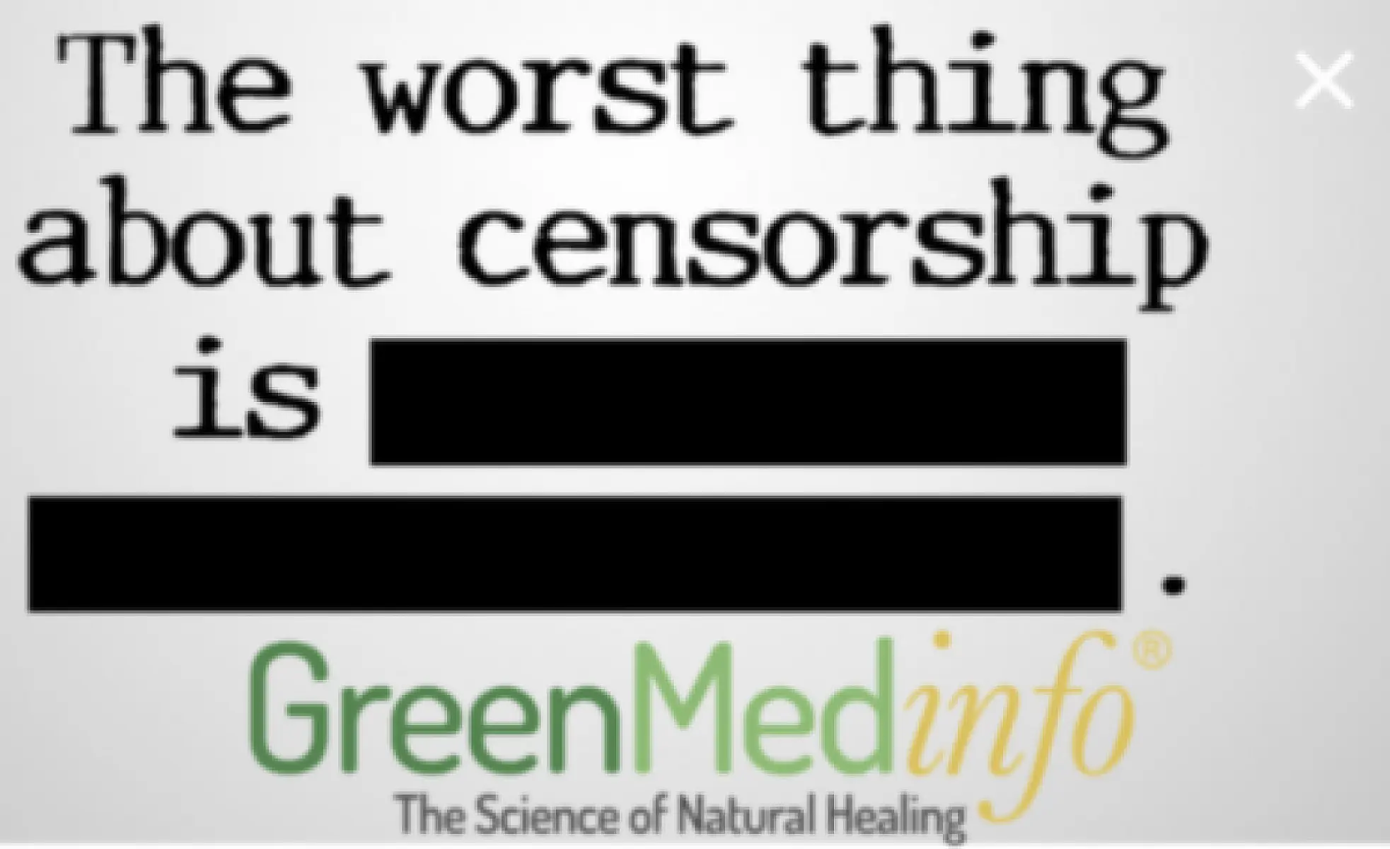 GreenMedInfo.com Is Under Attack [AGAIN] 