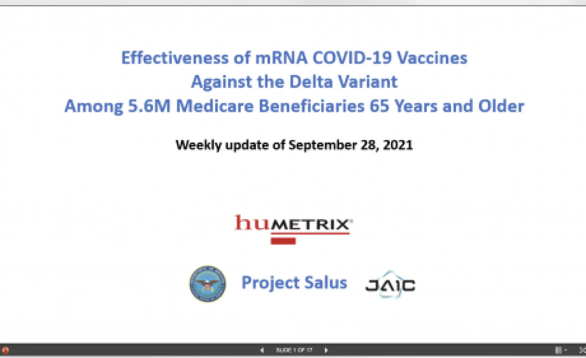 Leaked Dept. of Defense Document Reveals Evidence of Widespread VACCINE FAILURE
