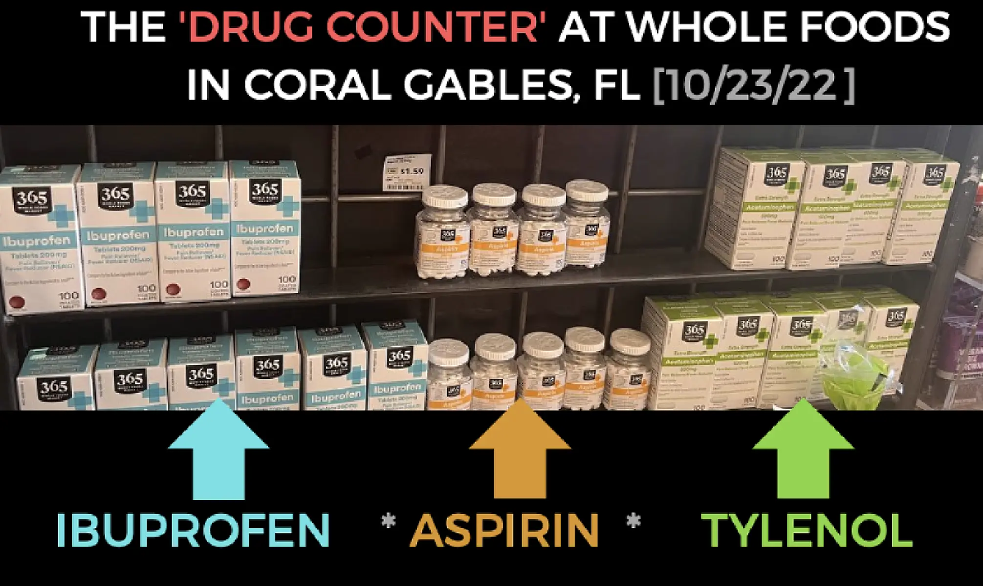Why Is WHOLE FOODS Peddling Pharmaceuticals? 