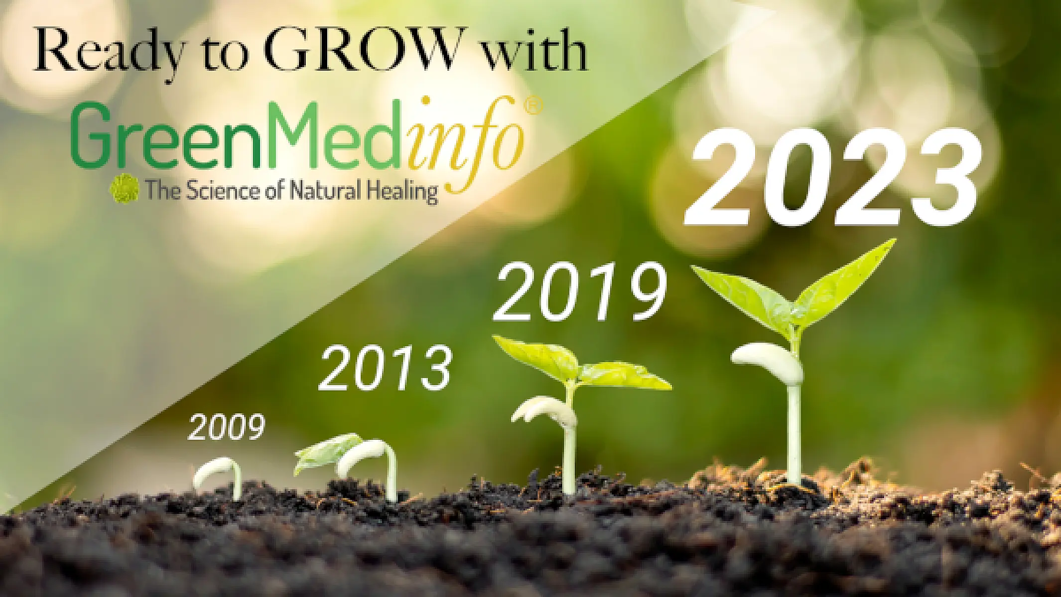 Ready to Grow with GreenMedInfo?