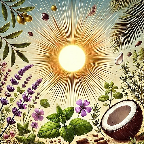 Ditch the Chemicals: 14 Herbal Oils Offering 50-87.5% UV Protection (SPF)