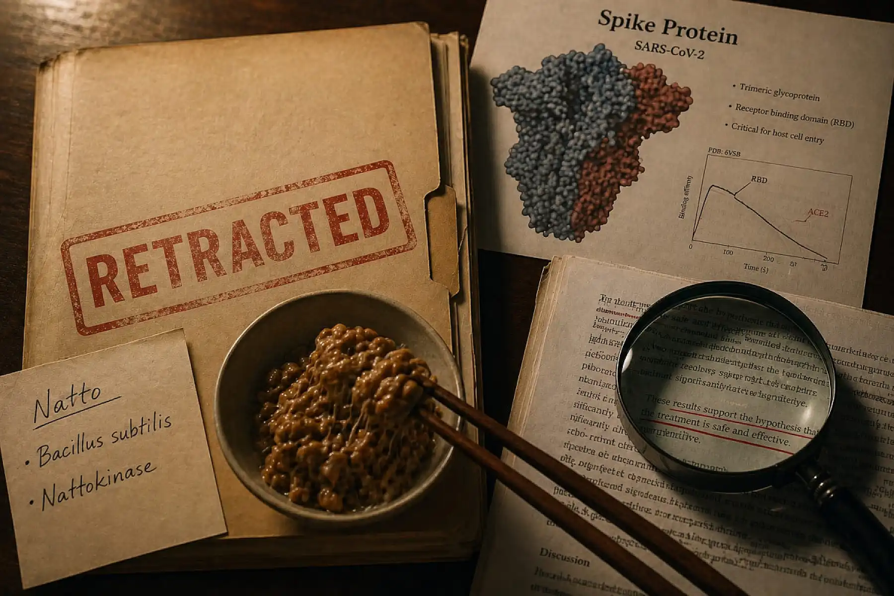 When the Retraction of a Spike Protein/Nattokinase Study Itself Becomes the Evidence
