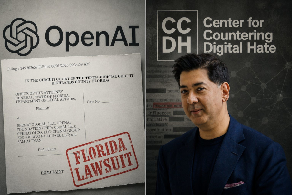 Massive Florida OpenAI Lawsuit Reveals a Second Story: CCDH's Private Playbook Looks Nothing Like Its Public Face