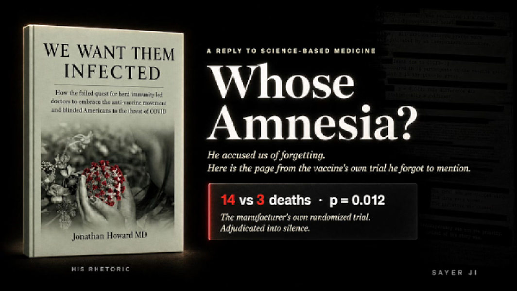 Whose Amnesia? What 'Science-Based Medicine' Forgot to Tell You About the HPV Vaccine