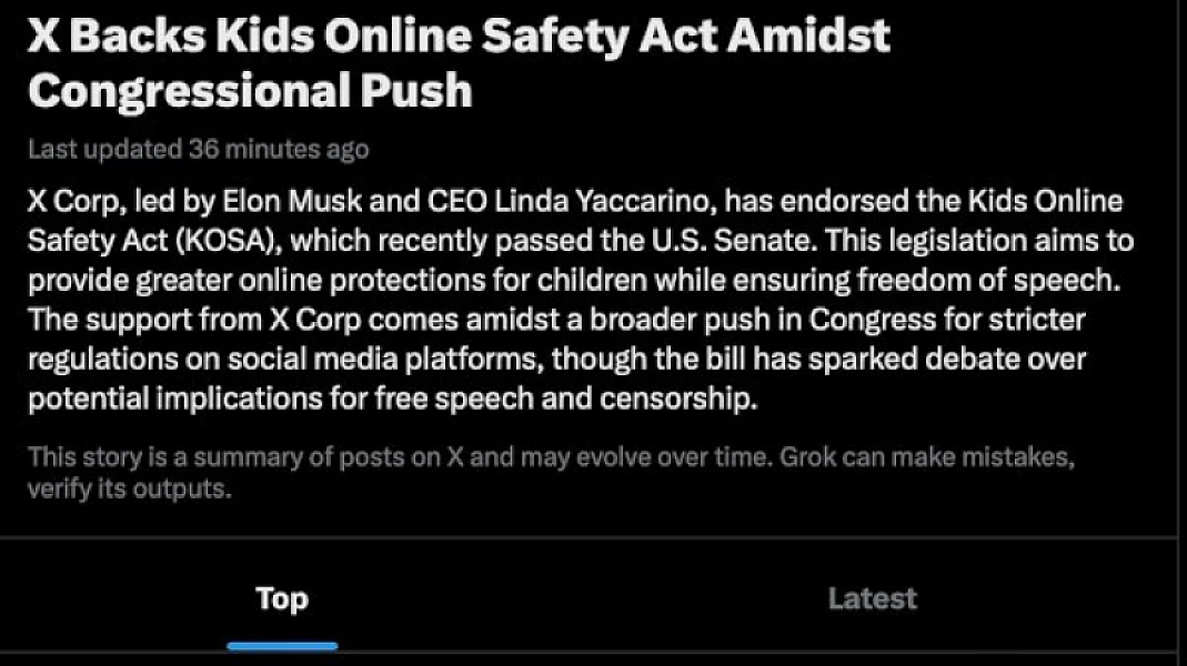ALERT: Elon Musk Endorses CCDH-Backed KOSA (Kid's Online Safety Act)—Is He Unknowingly Aiding the Global Censorship Agenda?