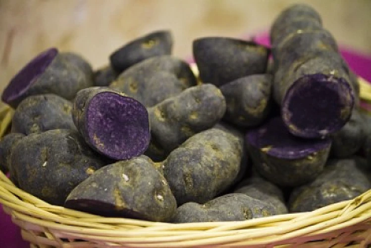 Lower Your Blood Pressure with Purple Potatoes
