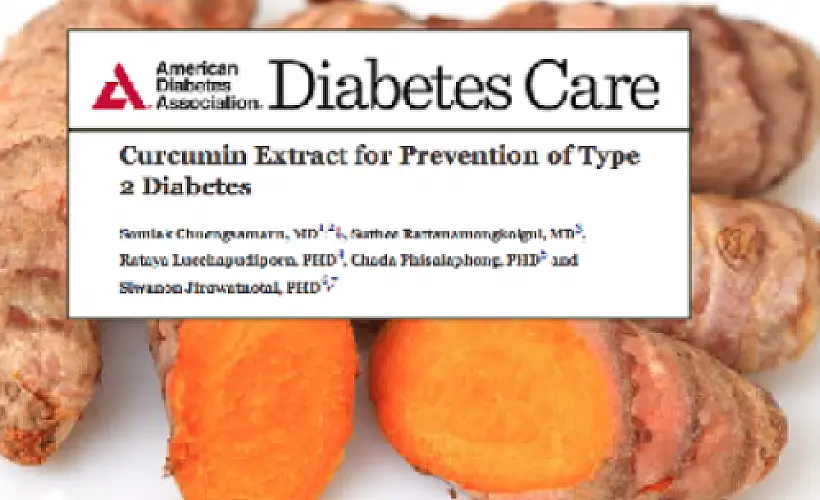 Turmeric Extract 100% Effective At Preventing Type 2 Diabetes, ADA Journal Study Finds