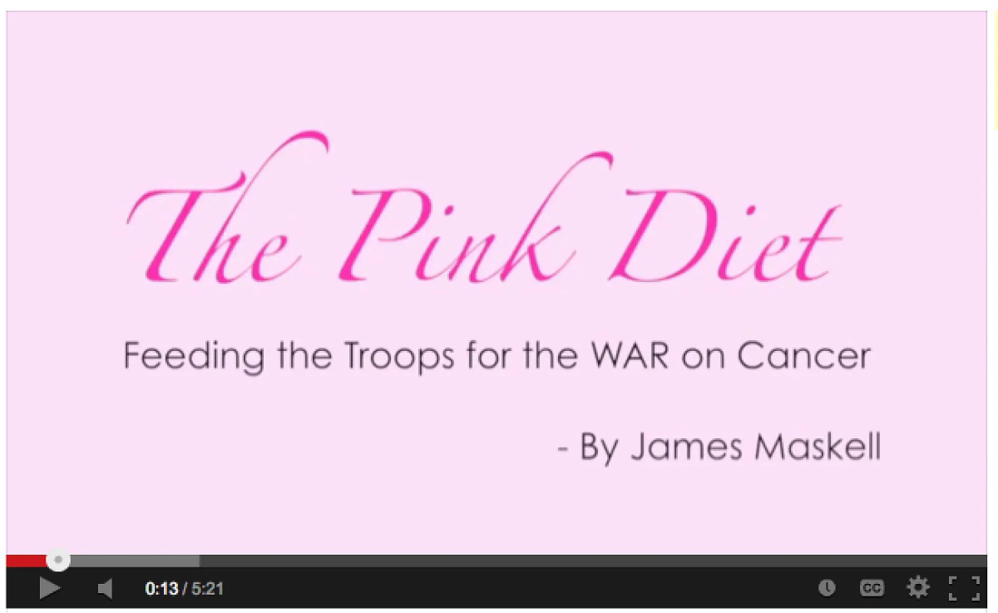 Can We Rethink “Pink” in 2014?