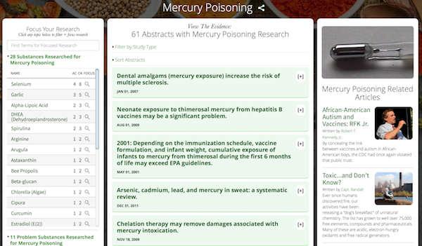 RFK Jr Launches World Mercury Project