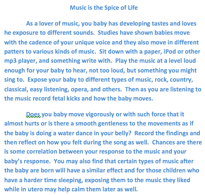 The Mystic (Growing) Inside You