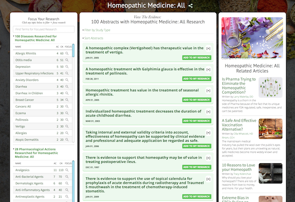 Homeopathic Medicine