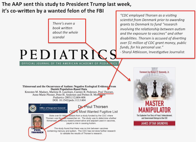 'Vaccine Safety Commission': 50 studies the AAP failed to send President Trump