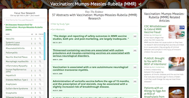 MMR Vaccine Research Dashboard