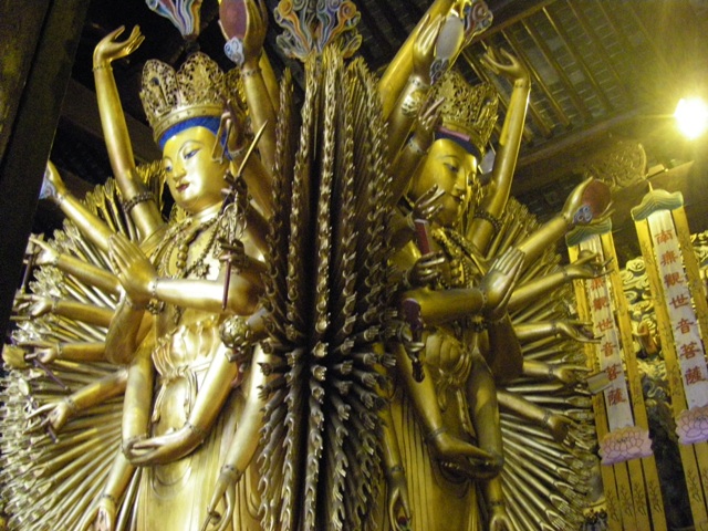 Shanghai Longchao Temple with Goddess