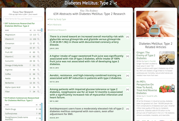 Diabetes Research Dashboard