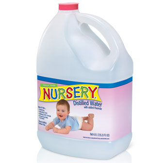 distilled nursery water