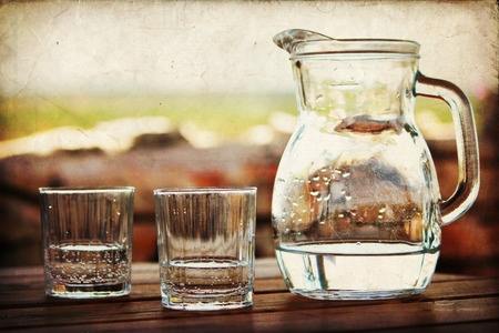 8 glasses of water