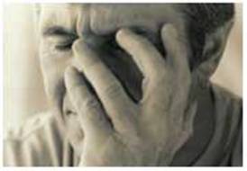 A man with magnesium deficiency