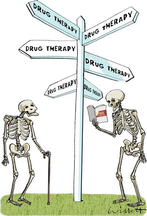 osteoporosis overtreatment