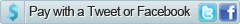 Pay with a Tweet or FB Share