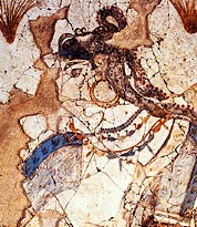 thera saff minoan goddess