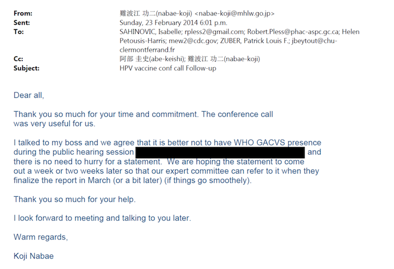 An Open Letter of Complaint to the Director-General of the World Health Organization